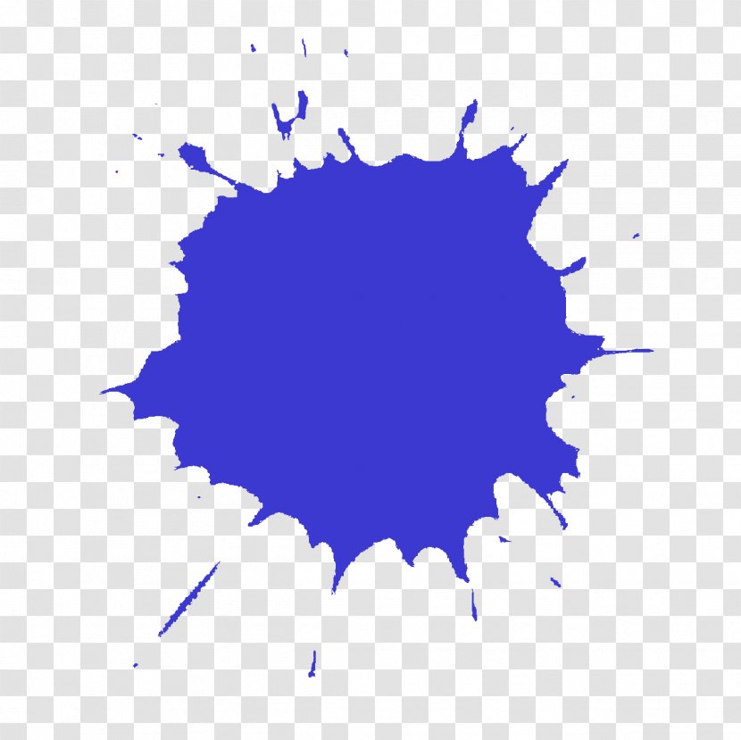 Painting House Painter And Decorator Purple - Blue - Paint Transparent PNG
