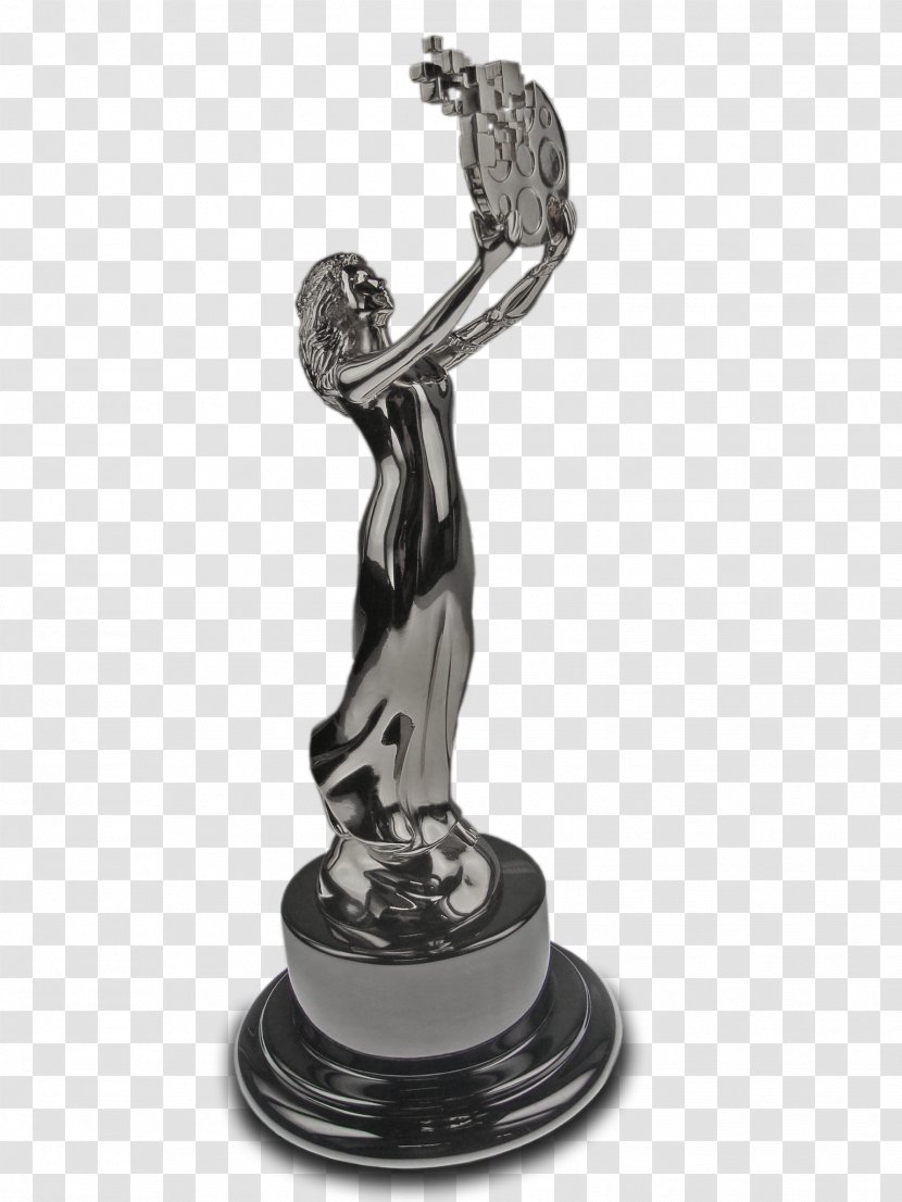 USANA Health Sciences AVA Digital Awards Excellence - Classical Sculpture - Gold Trophy Transparent PNG