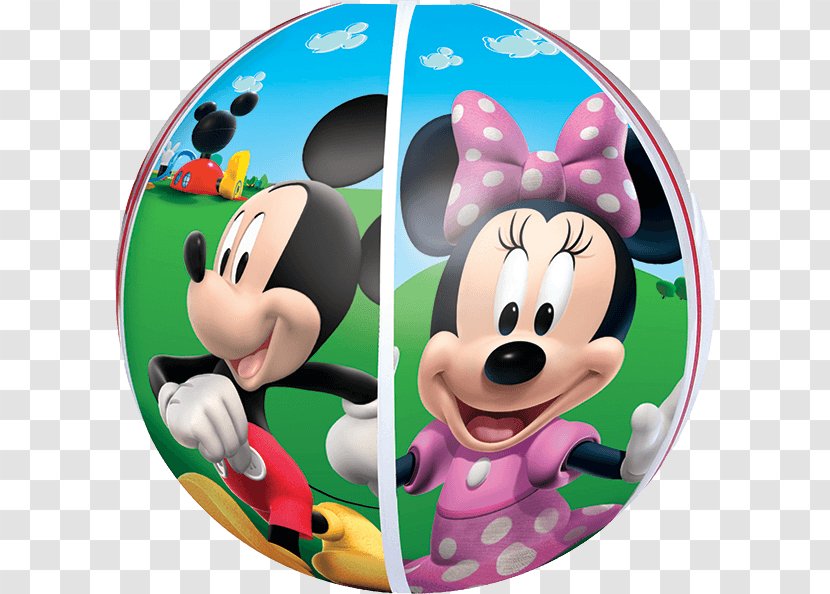 Mickey Mouse Minnie Beach Ball The Walt Disney Company - Volleyball Transparent PNG