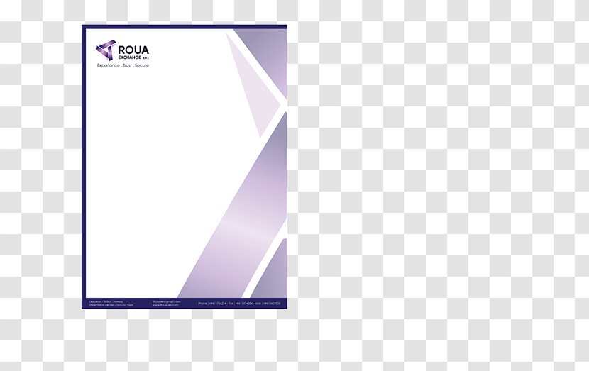Brand Line Angle - Violet Transparent PNG