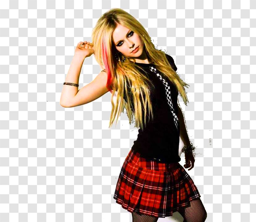 Avril Lavigne T-shirt Skirt Dress Clothing - Flower - Silhouette Transparent PNG