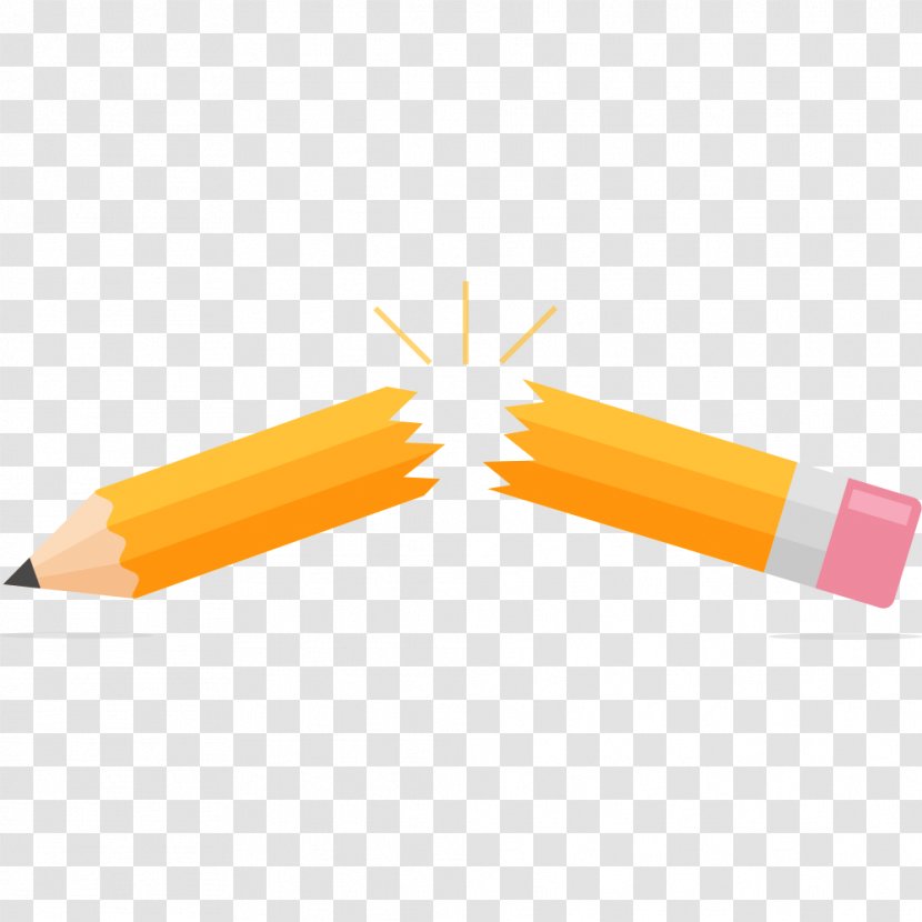 Pencil Download - Broken Transparent PNG