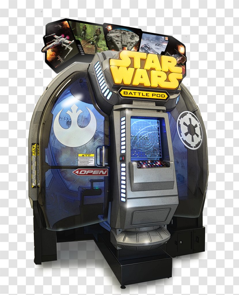 Star Wars Battle Pod Trilogy Arcade New York Comic Con Game - Amusement - Battlefield 1 Transparent PNG