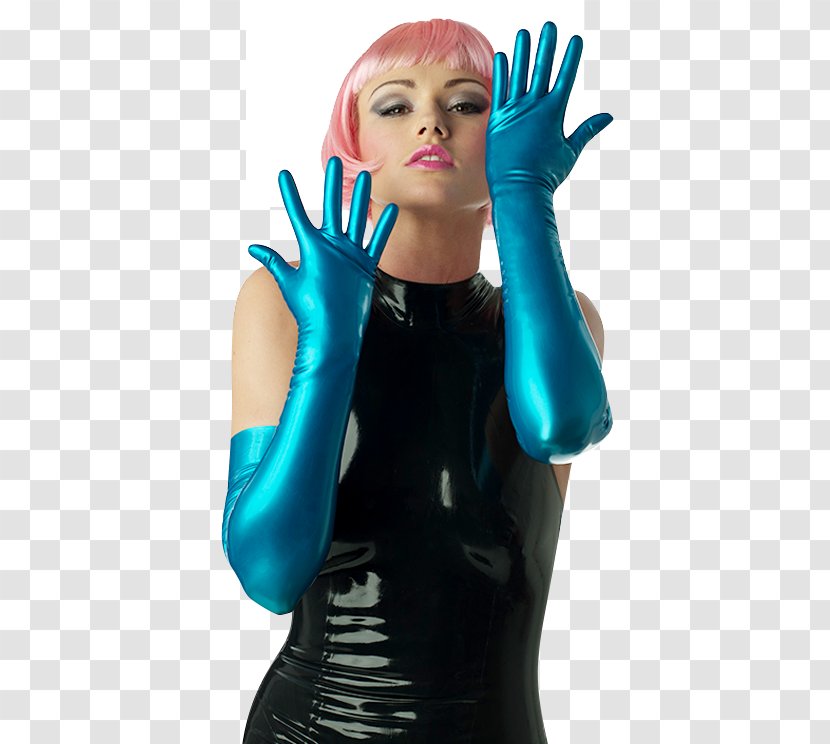 Evening Glove Rubber Medical Latex - Silhouette - Satin Transparent PNG