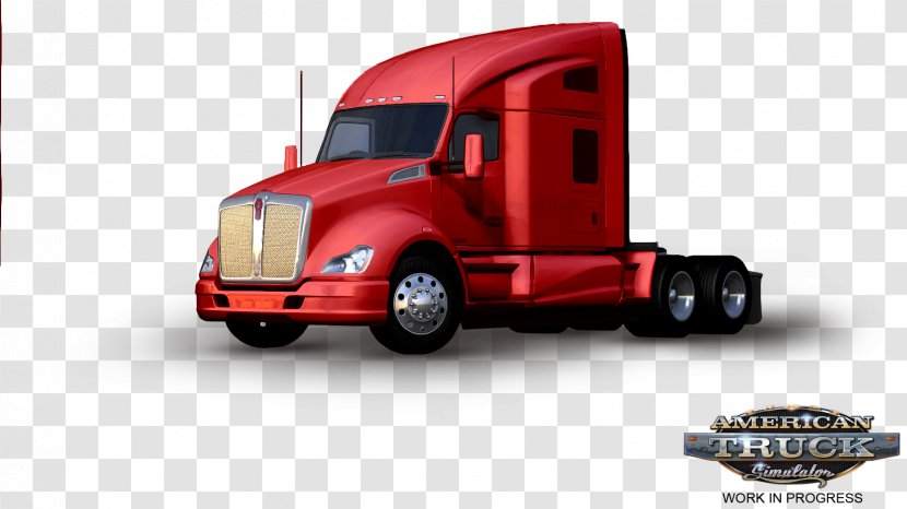 American Truck Simulator Model Car Commercial Vehicle Automotive Design - Transport Transparent PNG