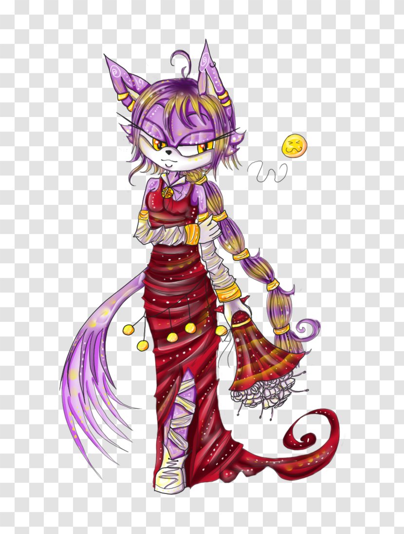 Blaze The Cat Tails Drawing News - Watercolor Transparent PNG