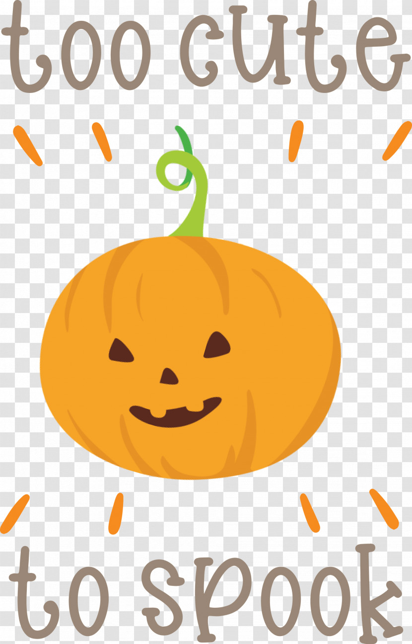 Halloween Too Cute To Spook Spook Transparent PNG