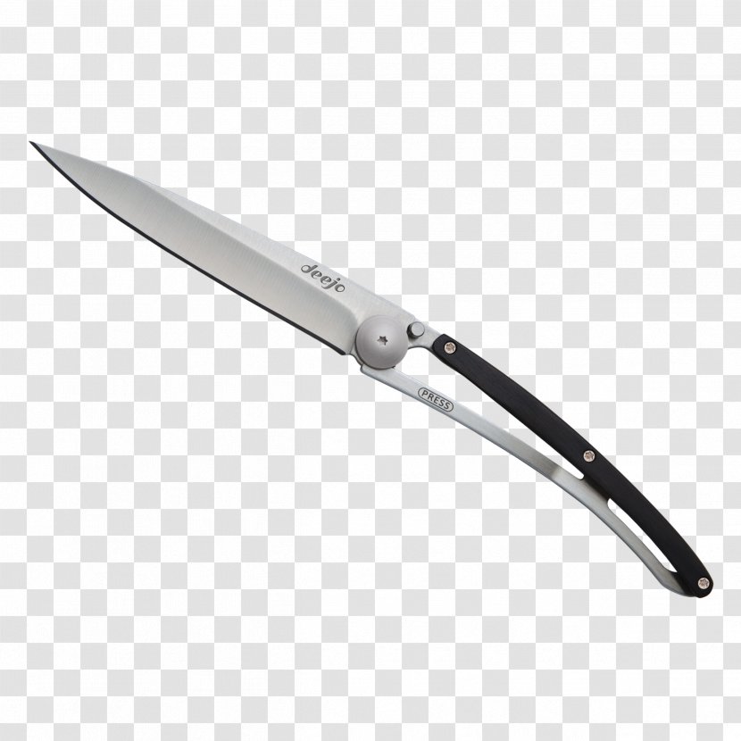 Pocketknife Wood Blade Liner Lock - Knife Transparent PNG