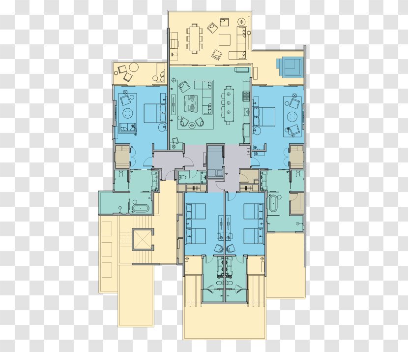 Chileno Bay Resort & Residences House Los Cabos Real Estate Floor Plan - Home - Subzero Realty Transparent PNG