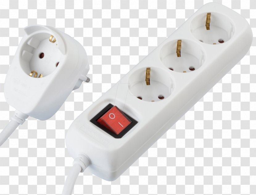 AC Power Plugs And Sockets Strips & Surge Suppressors Electrical Switches Extension Cords Cable - Rev Ritter Gmbh - Ac Socket Outlets Transparent PNG