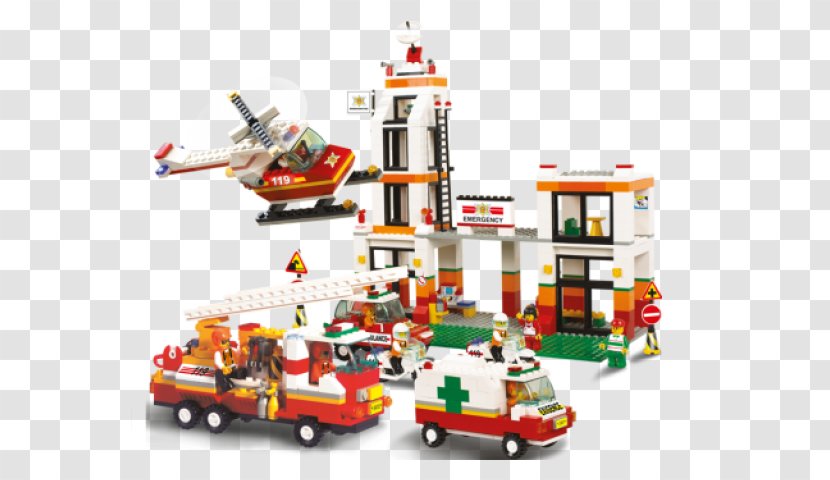 LEGO Construction Set Toy Block Fire - Ambulance Station Transparent PNG