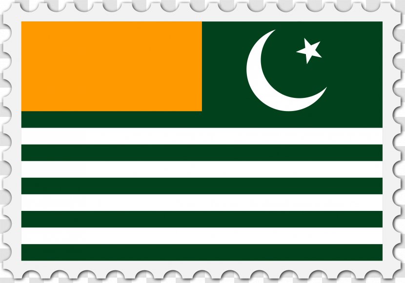 Flag Of Azad Kashmir National - Yellow Transparent PNG