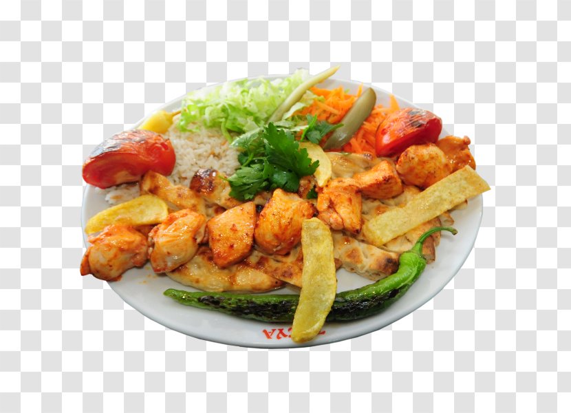 Shish Taouk Kebab Pilaf Vegetarian Cuisine Fast Food - Junk Transparent PNG