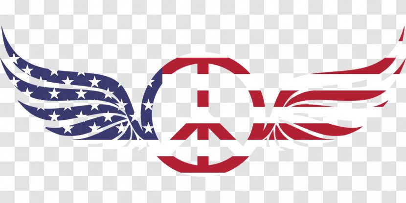 United States Of America Peace Symbols Flag The Image - Beak - Symbol Transparent PNG