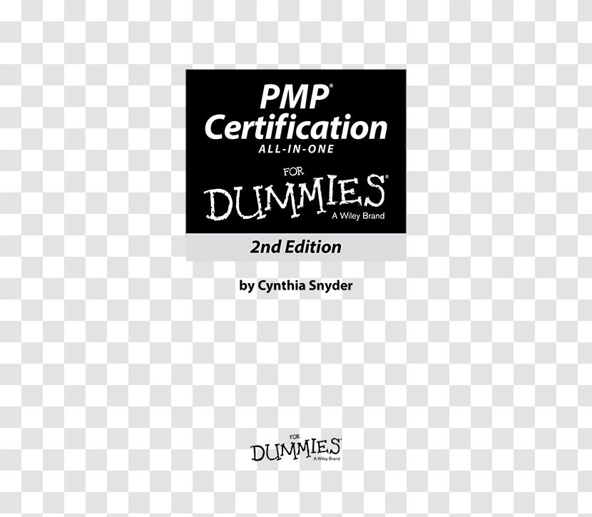 PMP Certification All-In-One Desk Reference For Dummies Brand Logo Font - Tree - Book Title Transparent PNG