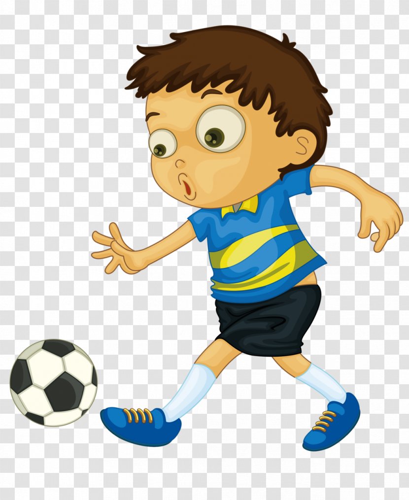 Cartoon Sport Clip Art - Football Players Transparent PNG