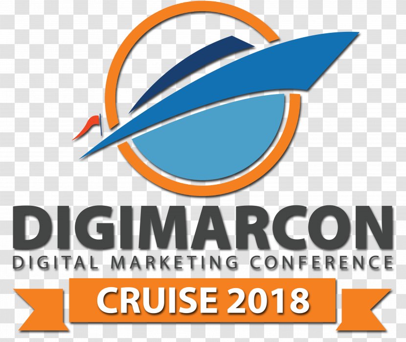 DigiMarCon Cruise 2019 Brand Logo Marketing Ship - Digital Transparent PNG