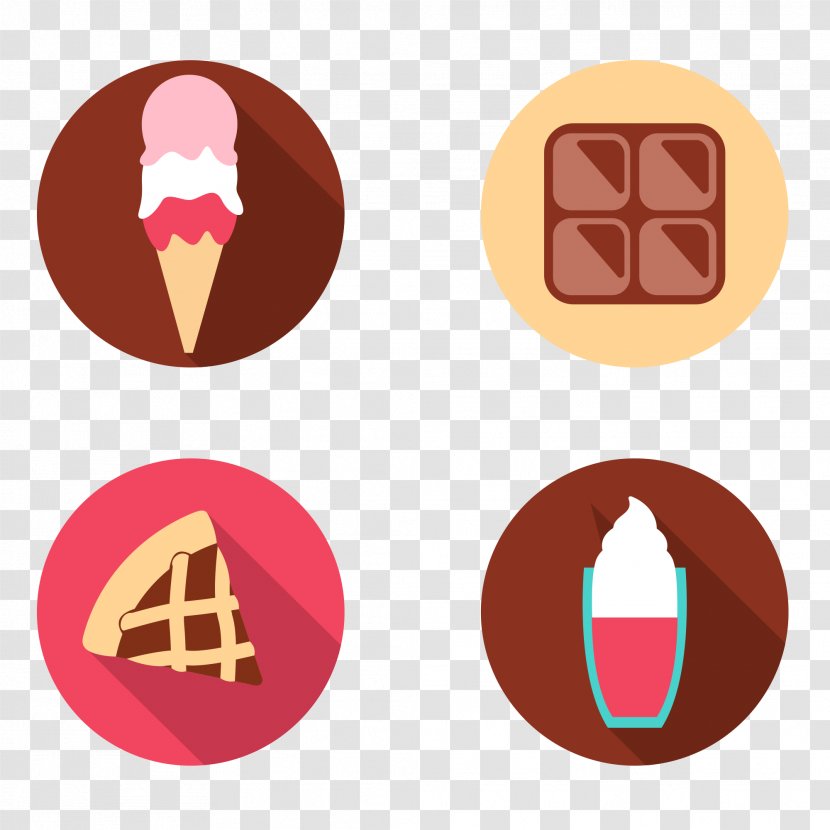 Ice Cream Dessert Vector Graphics Cupcake - Coffe Transparent PNG