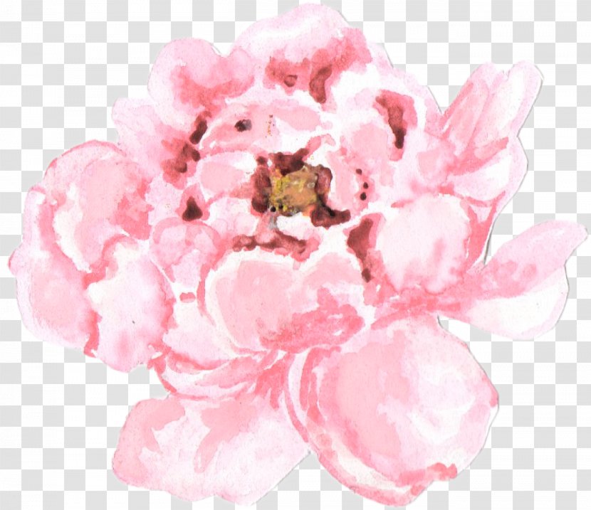 Malaysian Flowers Watercolor Painting Craft - Flower Bouquet - Peonies Transparent PNG