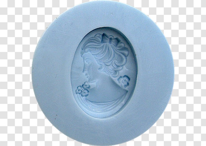 Cobalt Blue - Dishware - Face Mold Transparent PNG