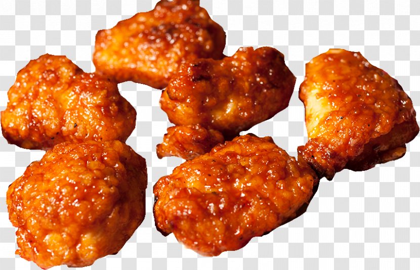 Chicken Nugget Fried Buffalo Wing Karaage Pizza - Recipe Transparent PNG