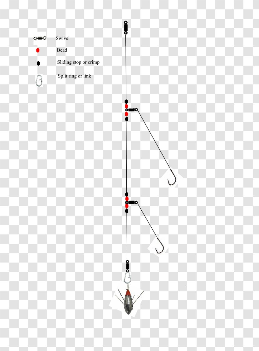 Rig Recreational Boat Fishing Fish Hook Bait - Cage Fight Transparent PNG