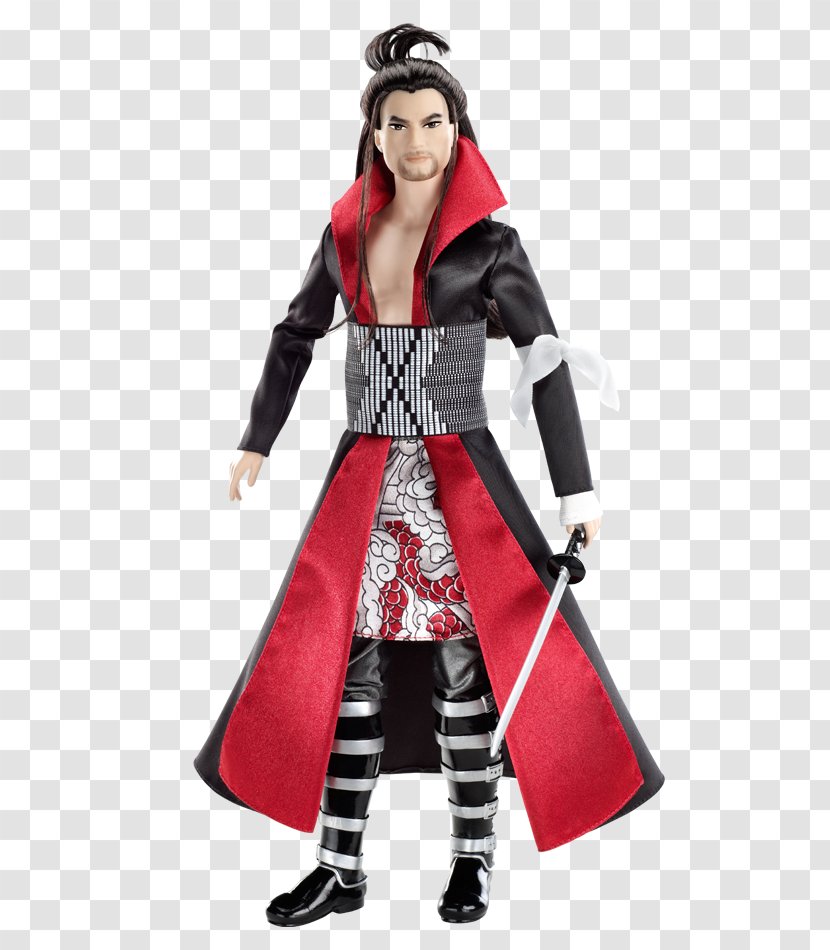 Ken Japan Barbie Doll Toy - Japanese Kimono Transparent PNG