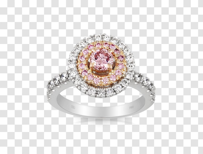 Engagement Ring Jewellery Gemstone Diamond - Wedding Ceremony Supply - Rose Gold Transparent PNG