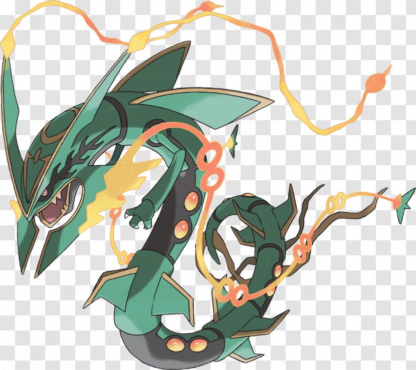 Pokémon Omega Ruby And Alpha Sapphire Sun Moon Ultra X Y - Rayquaza - Pokemon Transparent PNG