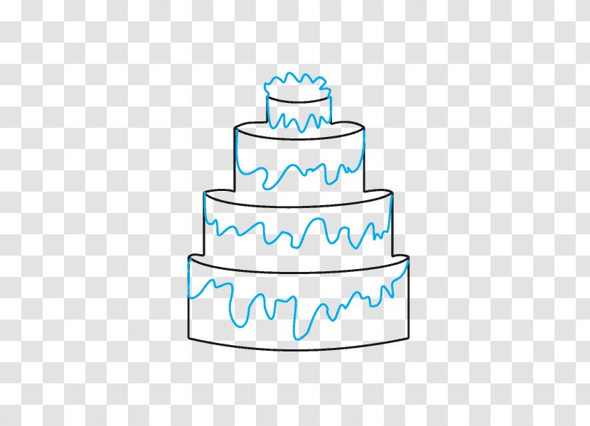 Birthday Cake Layer Wedding Drawing - Silhouette Transparent PNG