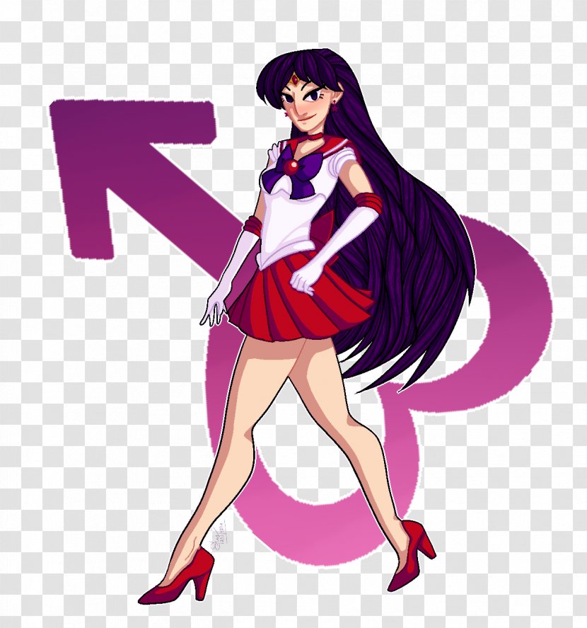 Sailor Venus Art Mars Moon - Tree Transparent PNG