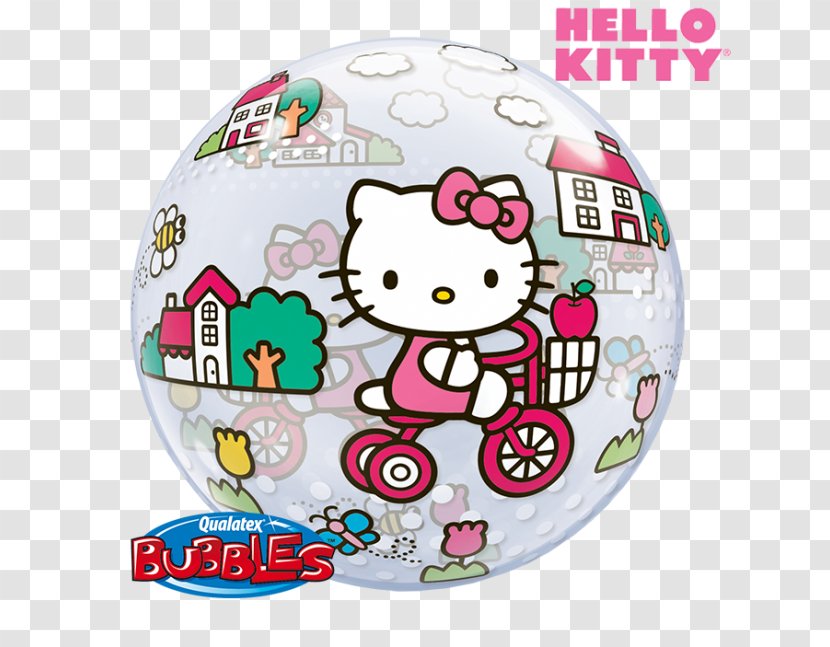 Hello Kitty Online Mylar Balloon Sanrio - Birthday Transparent PNG