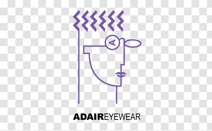 Adair Eyewear Logo Sunglasses - Purple - Glasses Transparent PNG