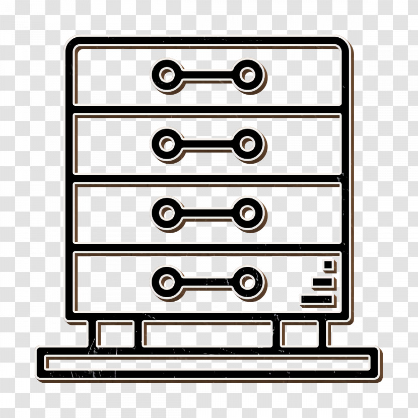 Drawer Icon Drawers Icon Home Equipment Icon Transparent PNG