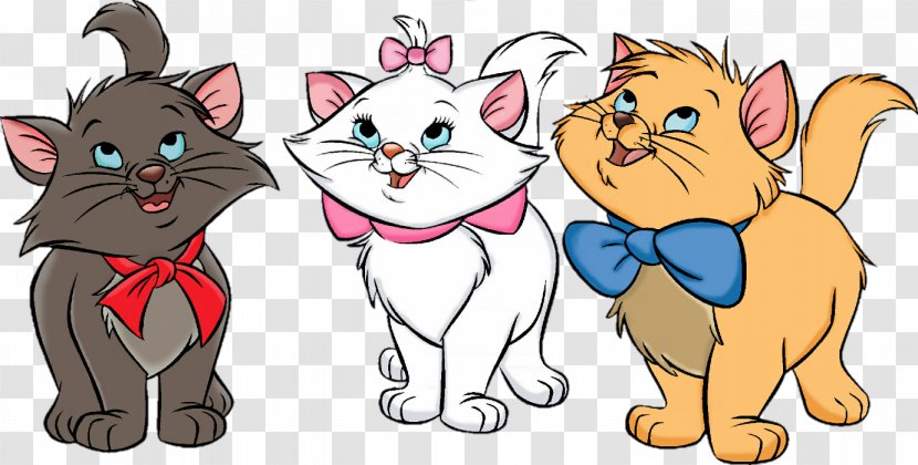 Marie Thomas O'Malley Kitten Cat The Walt Disney Company - Heart Transparent PNG