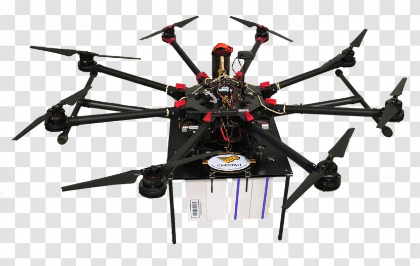 Cheetah Logistics Delivery Drone Management Helicopter Rotor - Algorithm - Shipping Transparent PNG