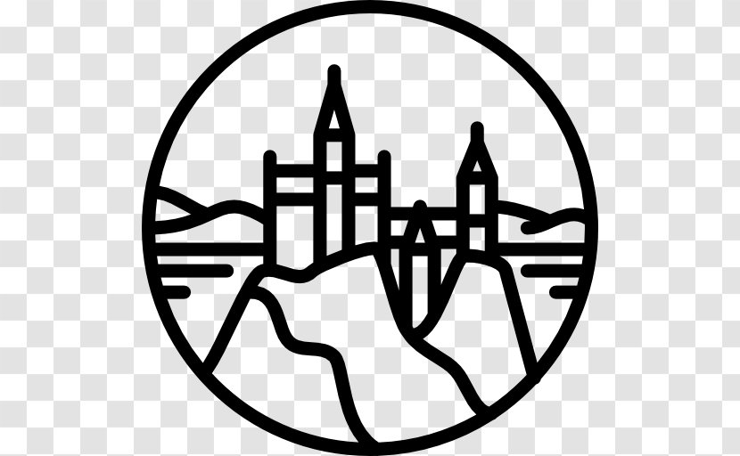 Icon Castle - Line Art - Building Transparent PNG