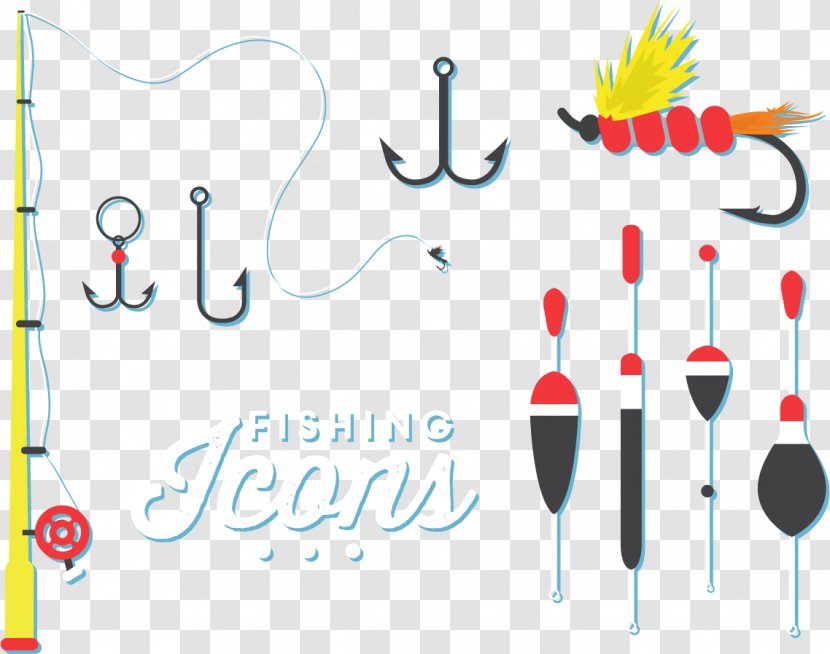 Logo Fishing Illustration - Rod - Vector Line Hooks Transparent PNG