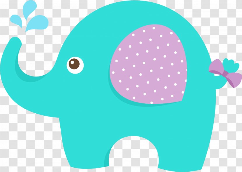 Baby Shower Elephant Infant Clip Art - Elephantidae Transparent PNG