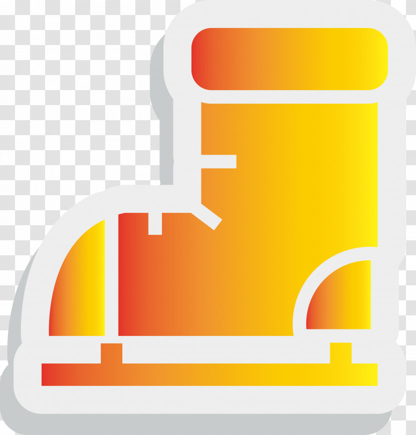 Icon Yellow Font Meter Line Transparent PNG