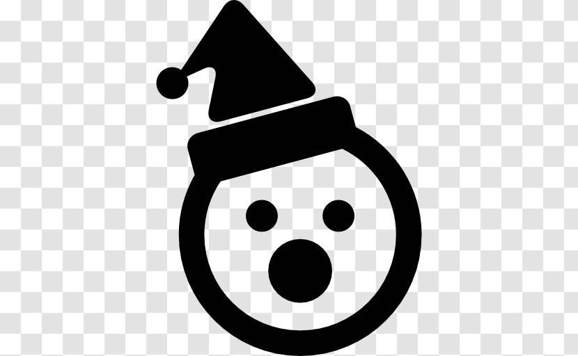 Snowman - Black And White - Winter Transparent PNG