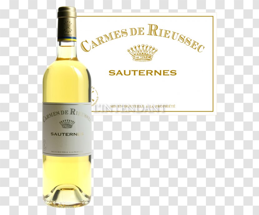 Château Lafite Rothschild Liqueur White Wine Sauternes AOC - Alcoholic Beverage Transparent PNG