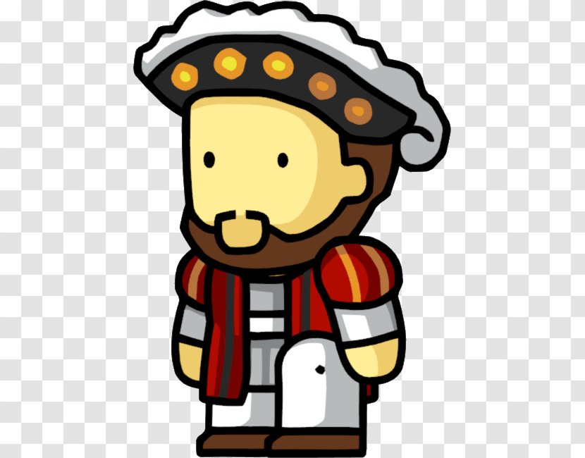 Scribblenauts Unlimited Wiki House Of Tudor Clip Art - Henry Viii - Pice Transparent PNG