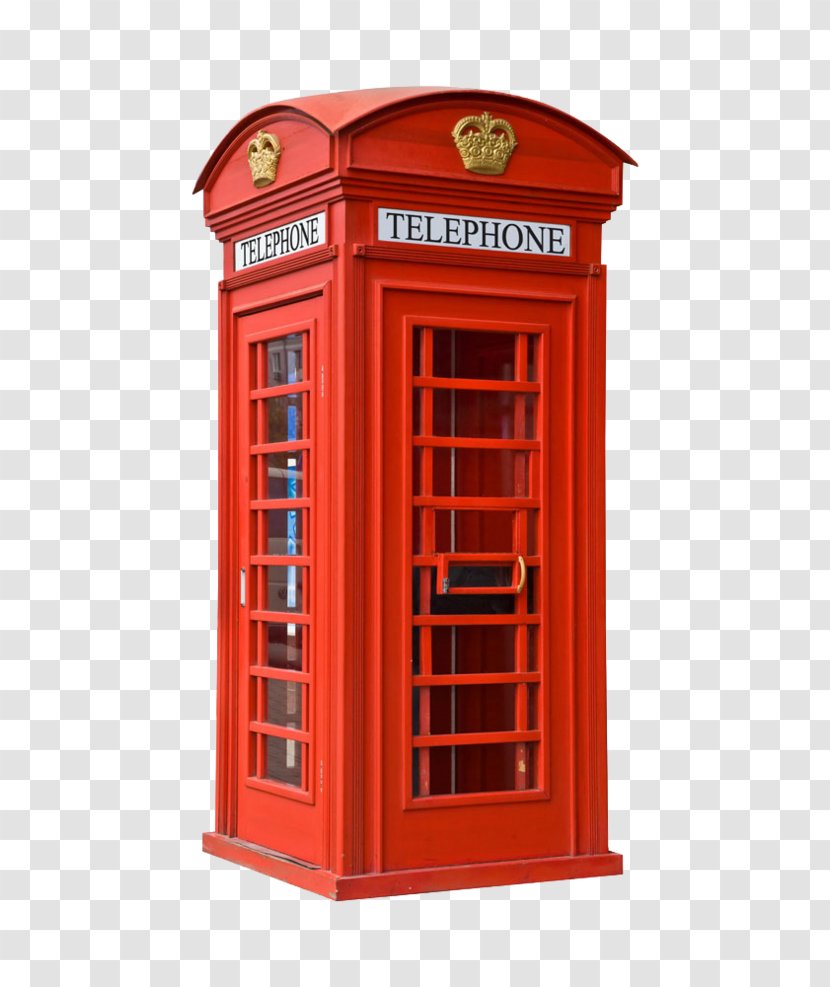 Telephone Booth Red Box English Translation - Sticker - United Kingdom Transparent PNG