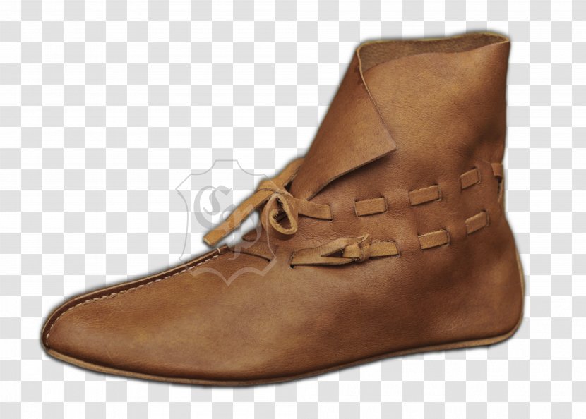 Turnshoe Middle Ages Halbschuh Suede - Live Action Roleplaying Game - Green Leather Shoes Transparent PNG