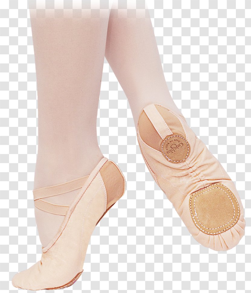 Dance Ballet Shoe Flat Pointe - Frame Transparent PNG