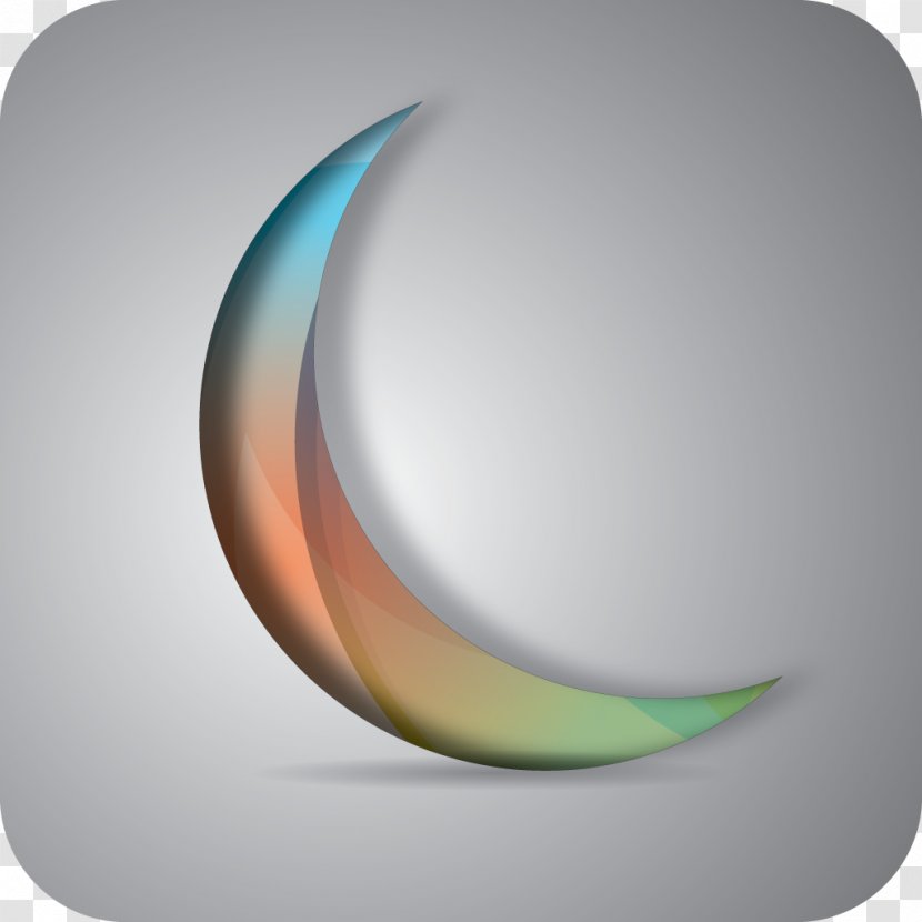 Quran Adhan Salah Qibla Mosque - Crescent - App Incon Transparent PNG