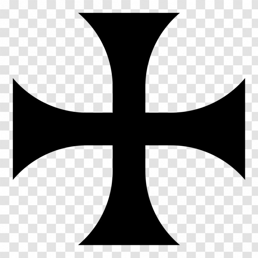 Christian Cross Pattée Maltese Symbol - Logo Transparent PNG