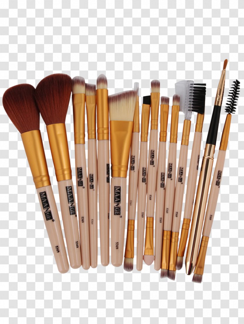 Makeup Brush Cosmetics Make-up Rouge - MAKE UP TOOLS Transparent PNG