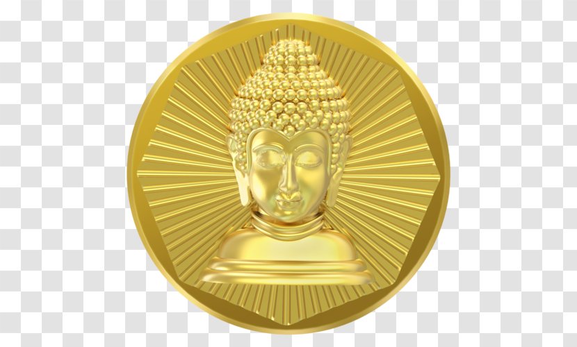 Gold Coin Ganesha Silver - Statue Transparent PNG